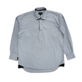 Joules Light Blue 90s Vintage 1/4 Button Collared Sweatshirt Uk Men's Size Large