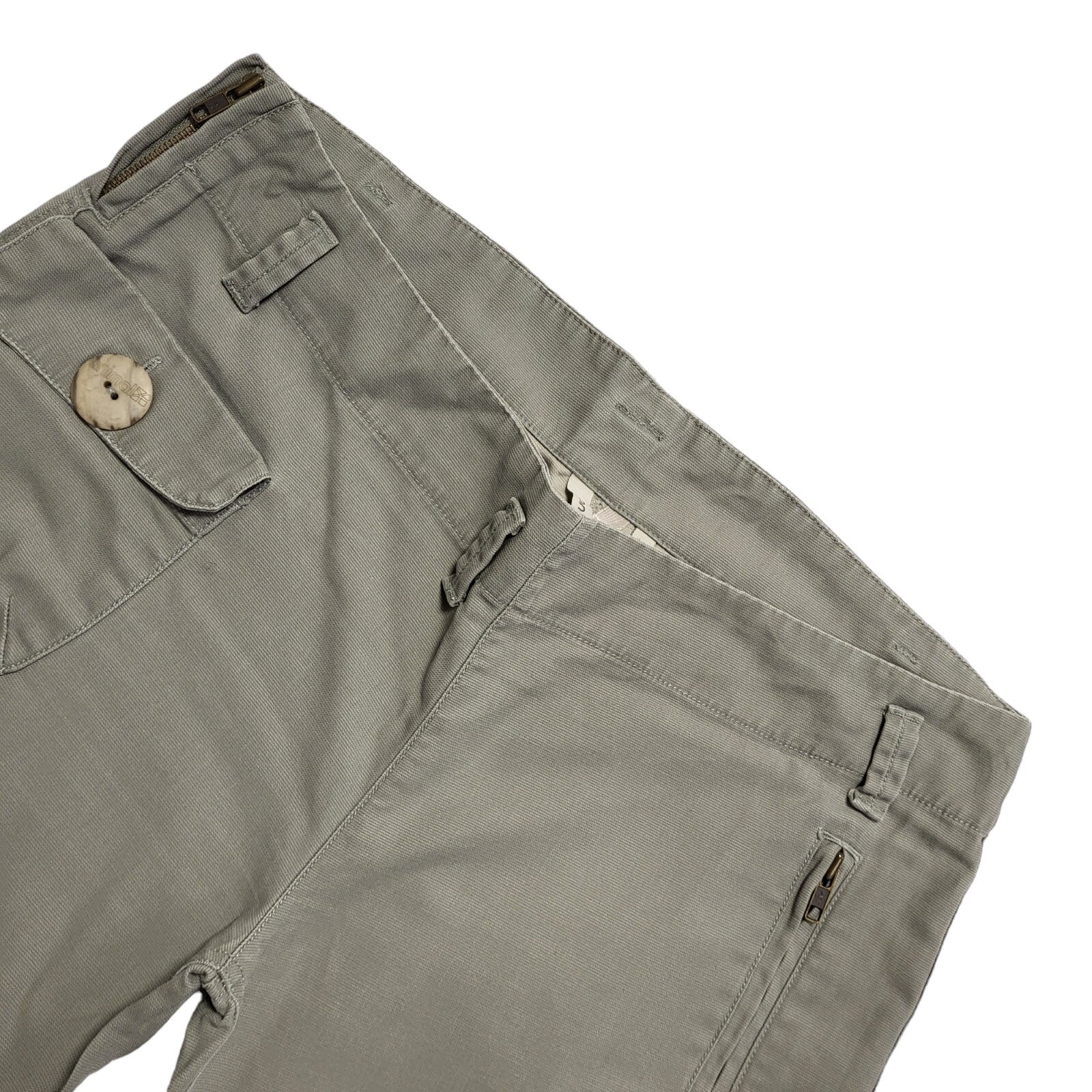 Animal Vintage Y2K Green Flared Trousers Women's Size 14-16 W35 L30