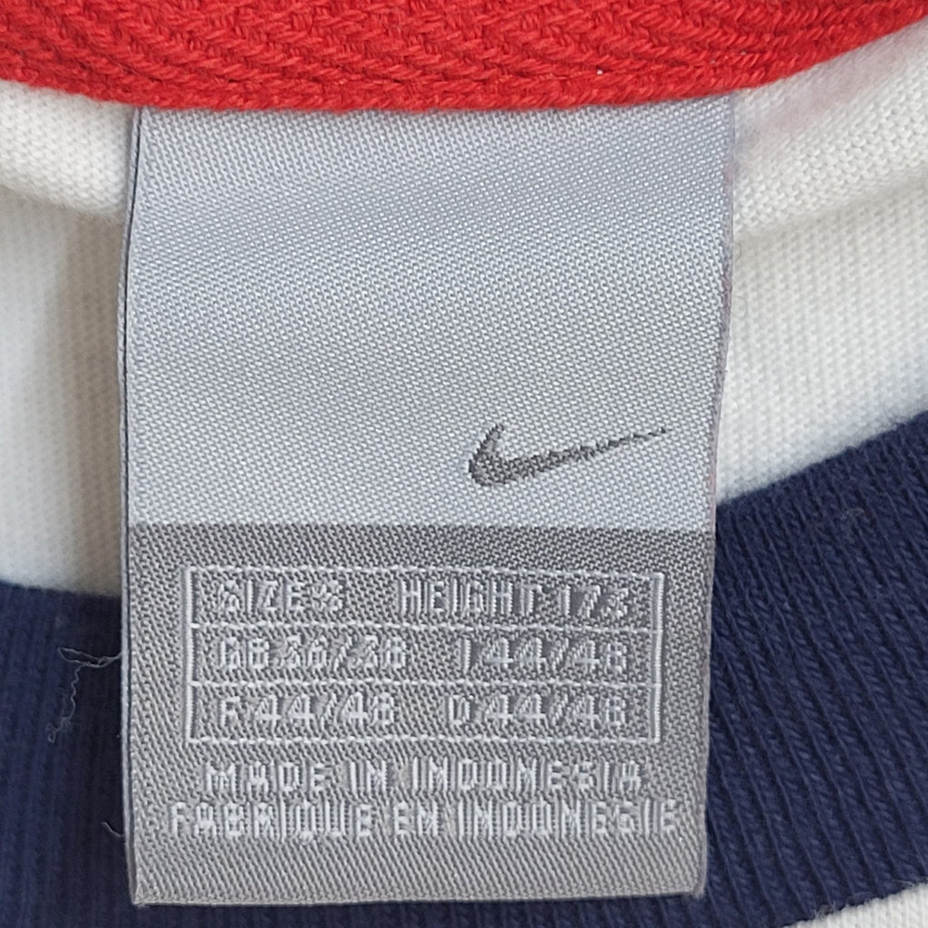 Nike Vest Top 90s Vintage White Women's UK Size S 8