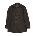 Jack Reid Vintage 90s Wool Brown Overcoat Men's Size Medium