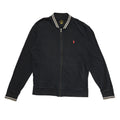 Polo Ralph Lauren Black Y2k Zipped Cardigan Uk Boys Size Large ???????