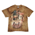 The Mountain Gildan Brown Vintage Y2K  Short Sleeve T-Shirt Uk Men's Large