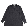 Marks and Spencer Black & Gold 90's Long Sleeve Swirl Shirt Women's UK Size 16