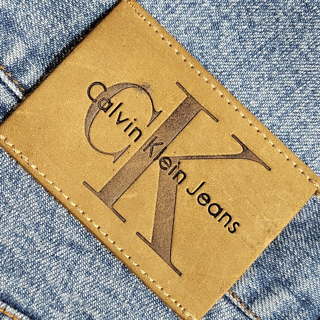 Calvin Klein 90s Mid Blue Bootcut Denim Jeans Uk Women's Size 8 W26 L32