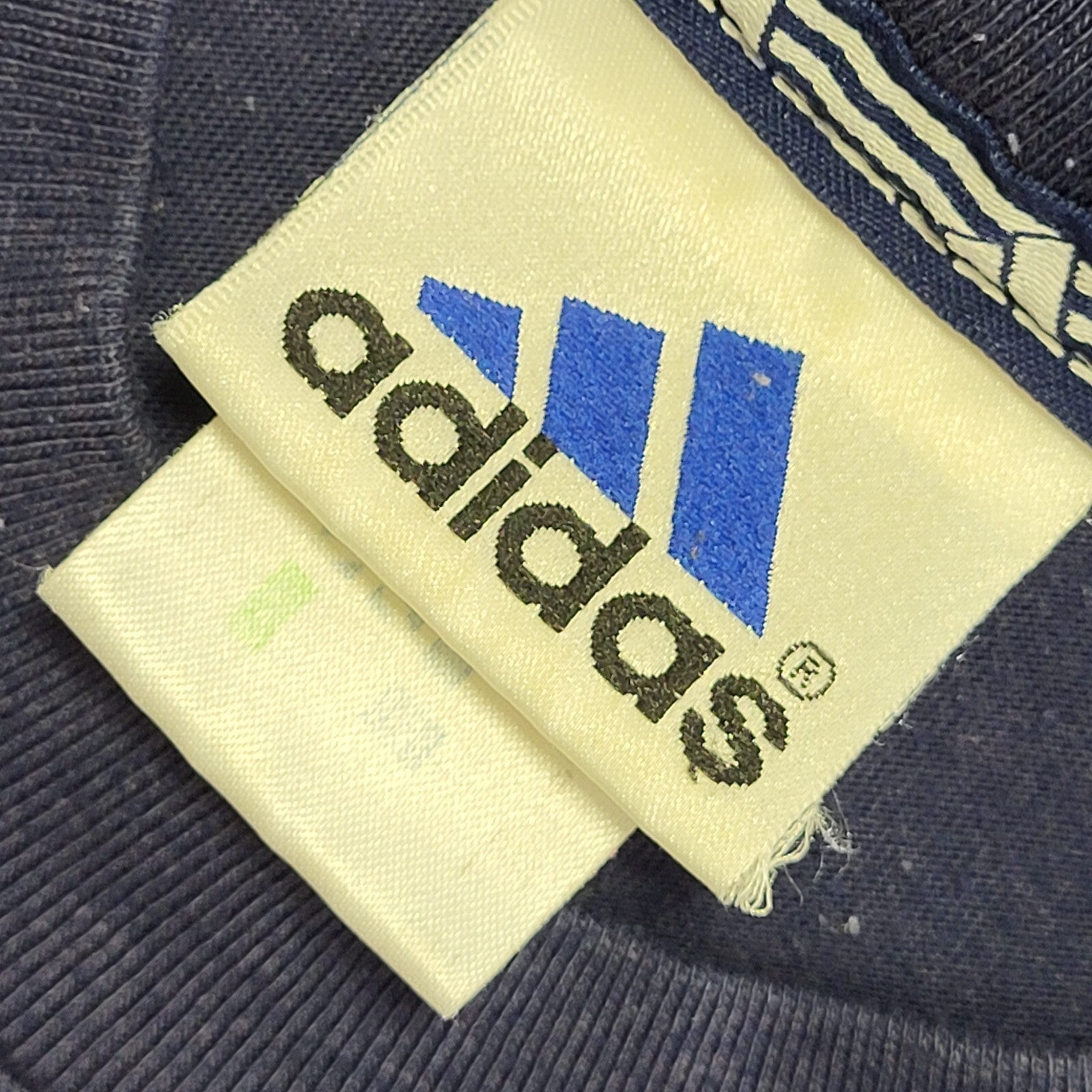 Adidas Vintage 90's Blue Sports Short Sleeve T-Shirt Mens Size XL