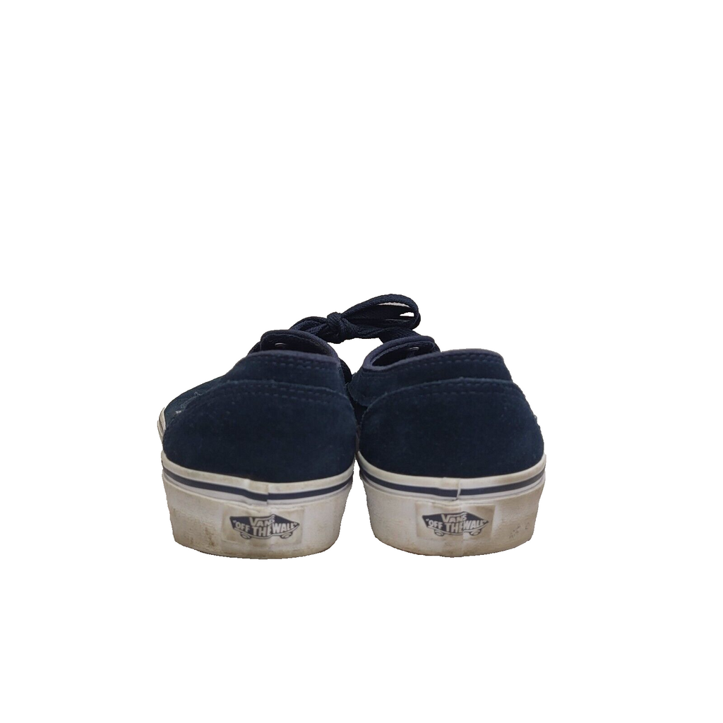 Vans Off The Wall Blue Suede Sneaker Trainers Men's Trainers Uk 7