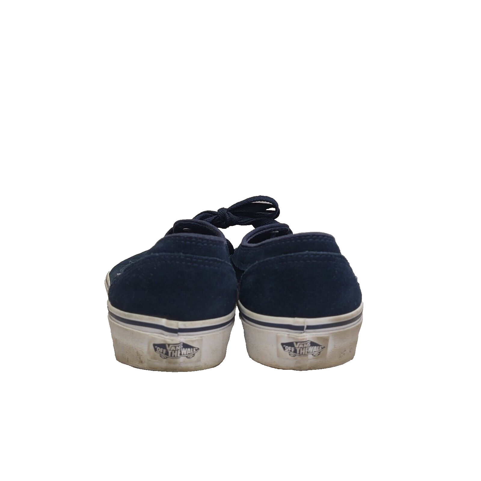 Vans Off The Wall Blue Suede Sneaker Trainers Men's Trainers Uk 7