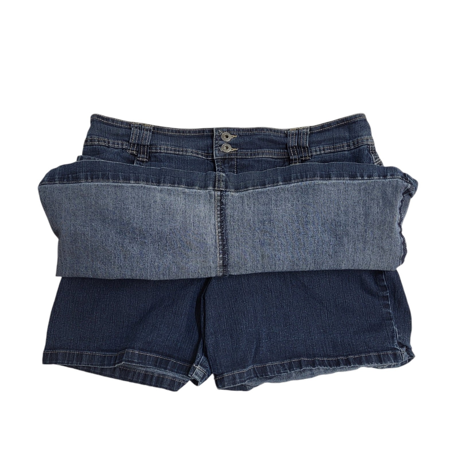 Gloria Vanderbilt 90's Vintage Dark Blue Denim Skirt Uk Women's Size 12