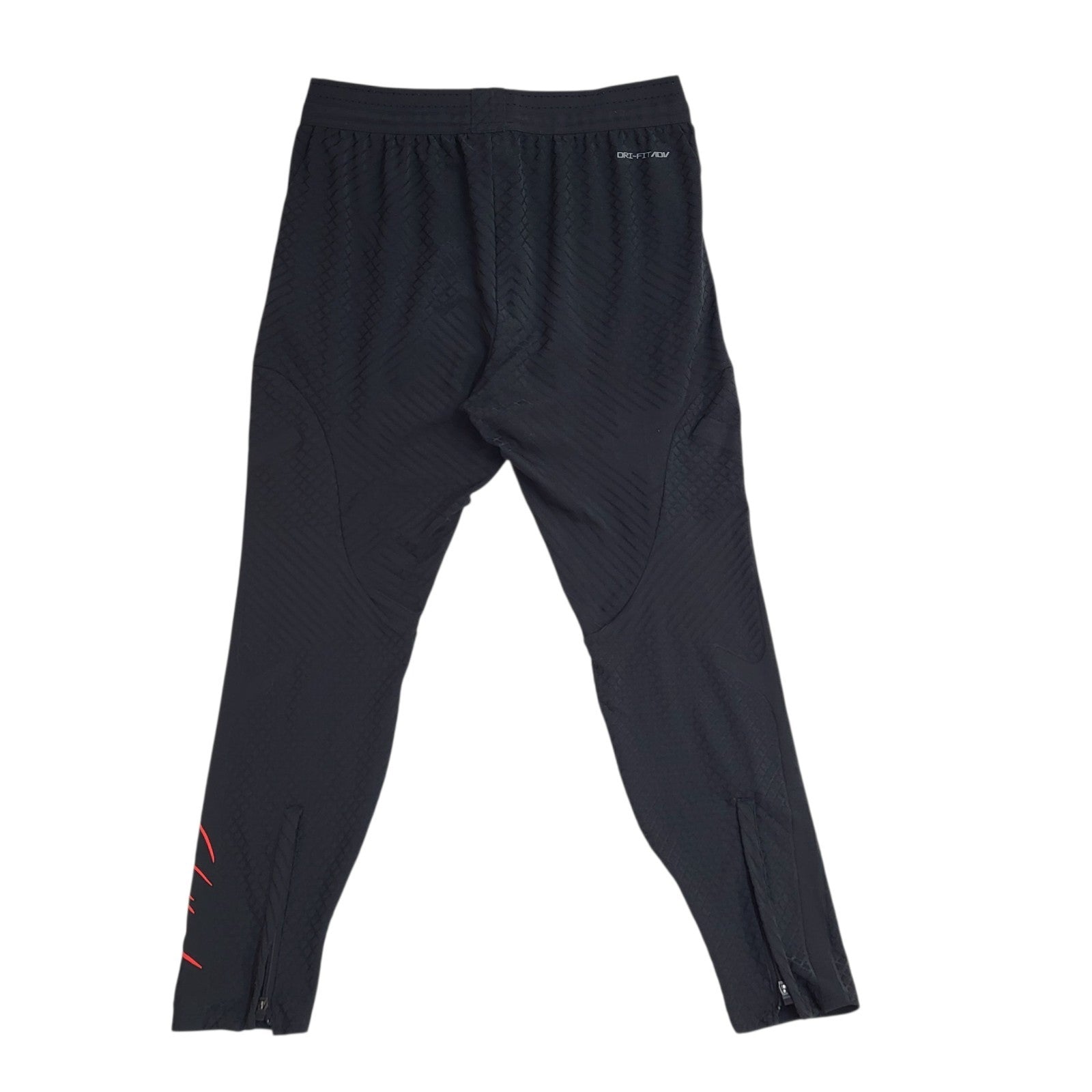 PSG Jordan Y2K Vintage Black Skinny Leg Tracksuit Bottoms Men's Size L W34 L29
