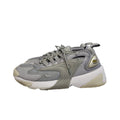 Nike Zoom Zm Air Grey Canvas Leather Trainers Uk Size 8