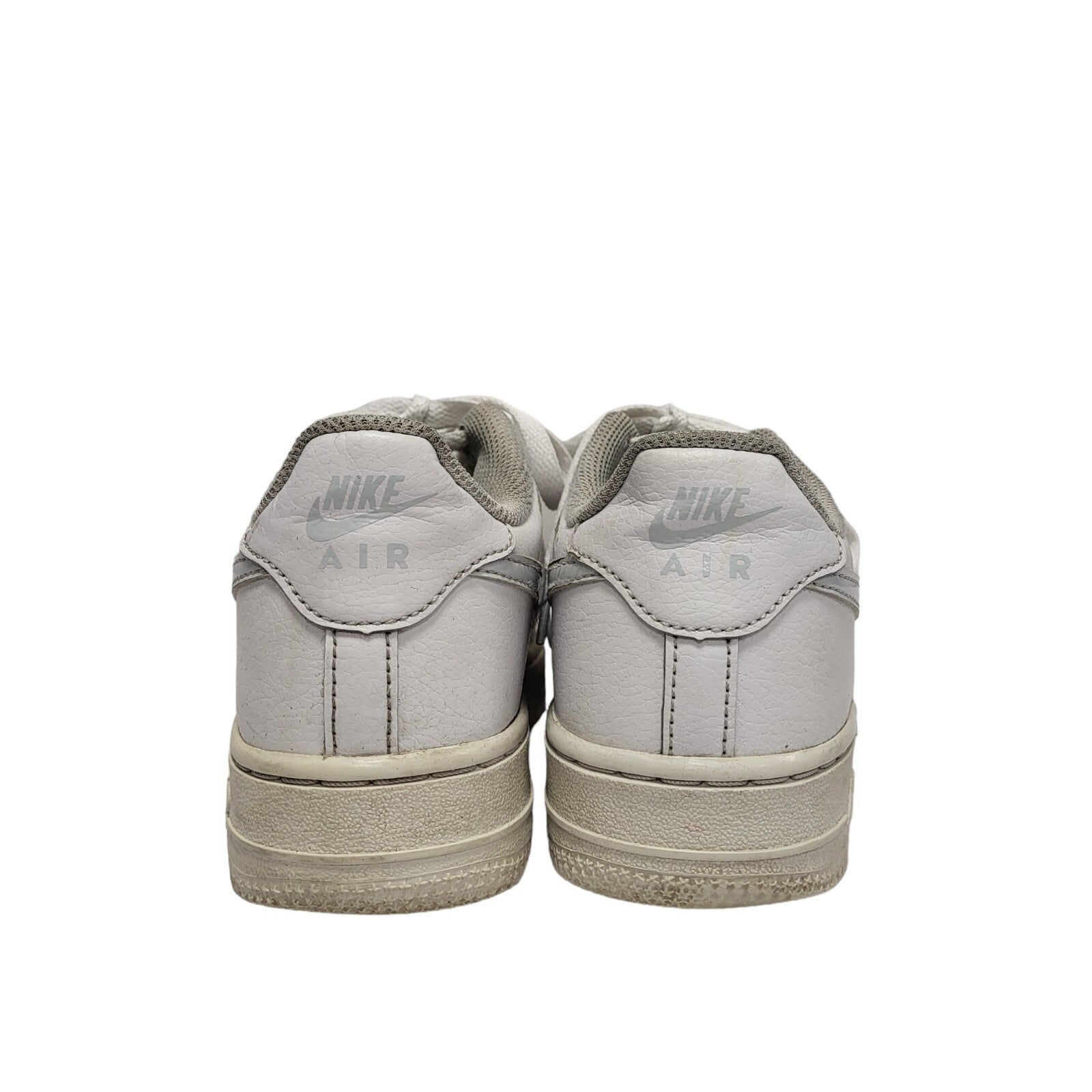 Nike Air Force 1 White Lace-up Trainers Uk Boy's Size 3