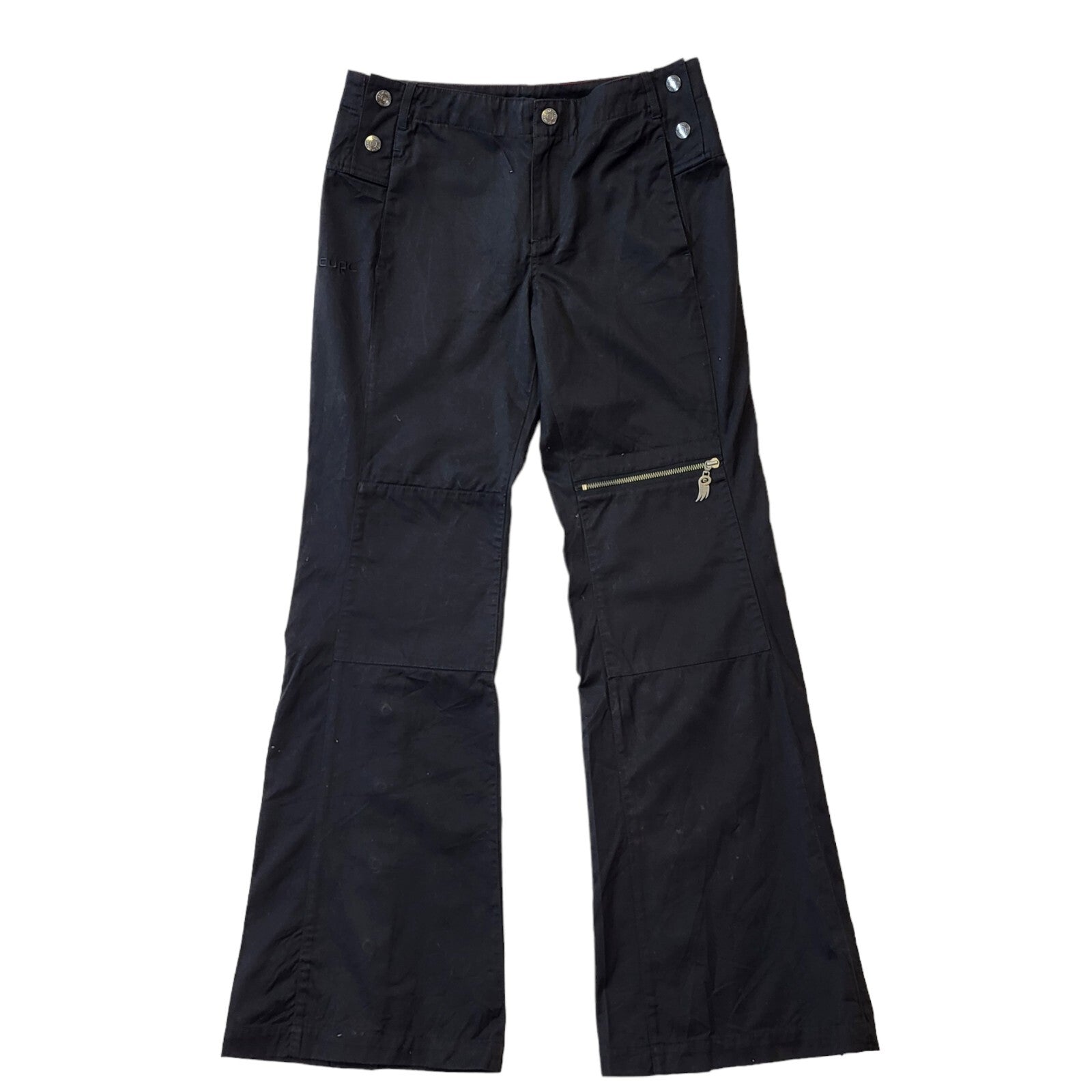 Rip Curl Y2K Black Bootcut Trousers Women's Size 10 W28 L32