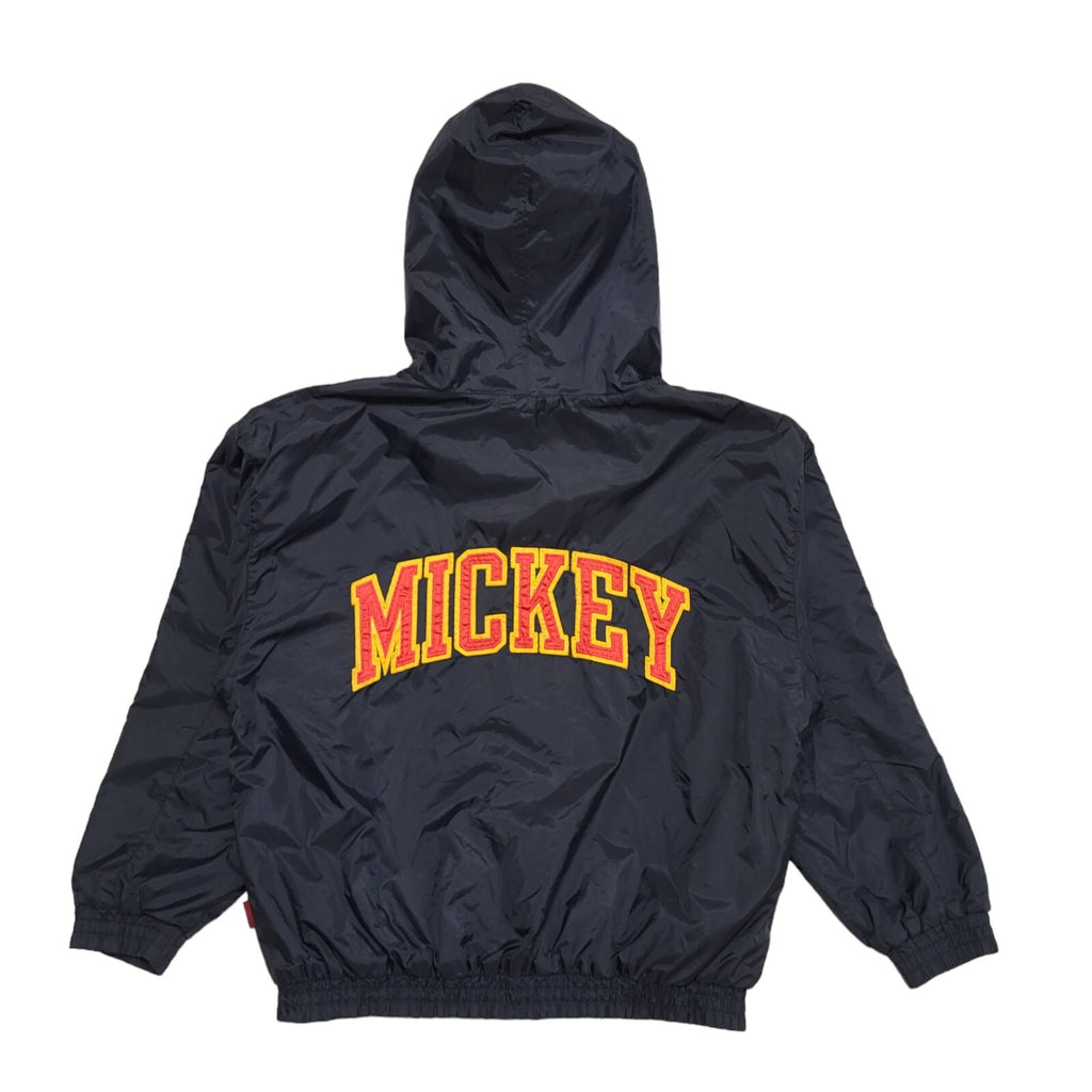 Disney Store Blue Y2k Zipped Hooded Jacket Uk Men's Size 2XL