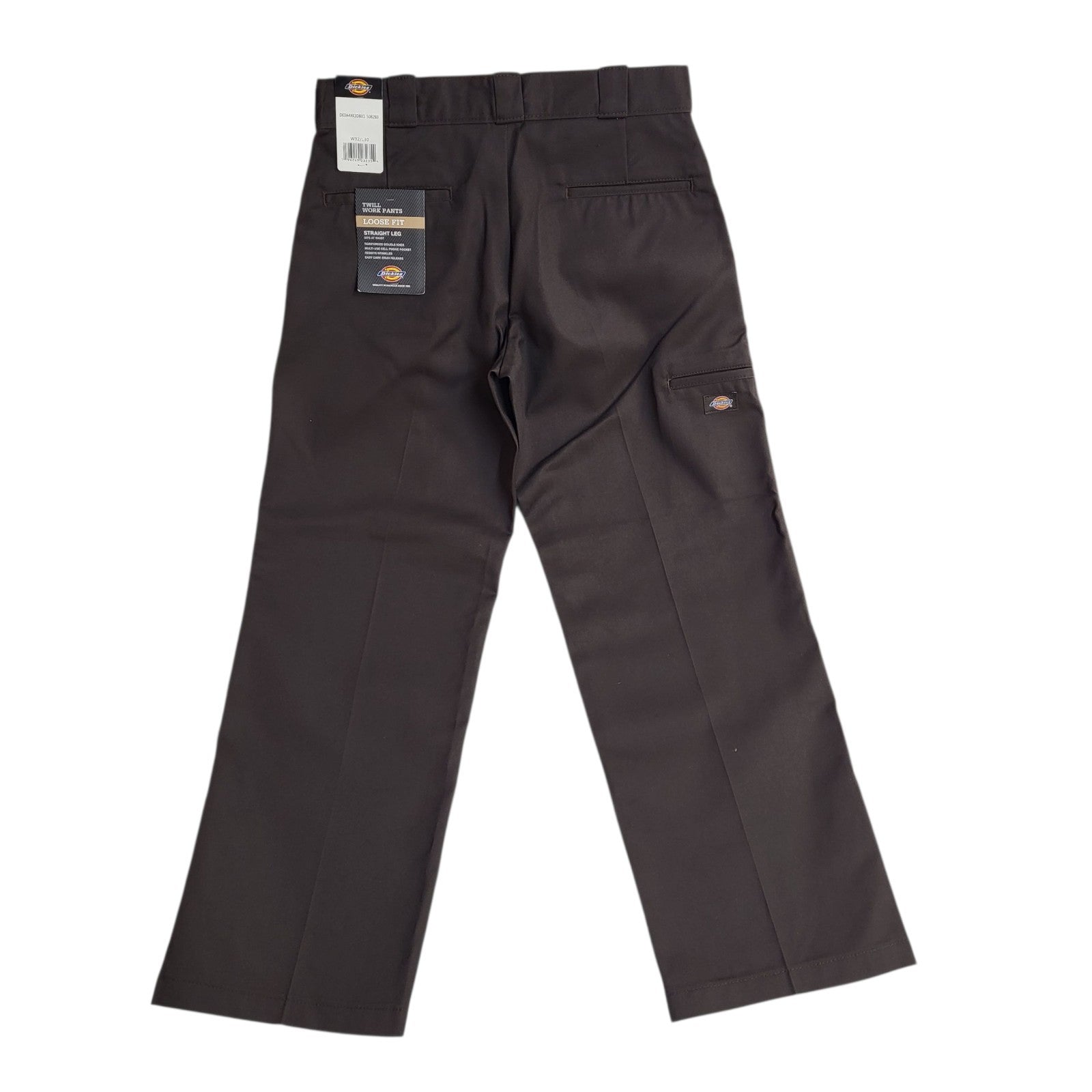 Dickies Trousers Y2K Vintage Brown Straight Leg Work Uk Men's M W32 L30