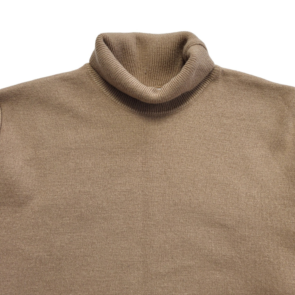 Canda Vintage 80's Brown Roll Neck Jumper Womens UK XL