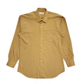 Marks & Spencer Vintage 90's Orange Solid Long Sleeve Shirt Uk Men's Small
