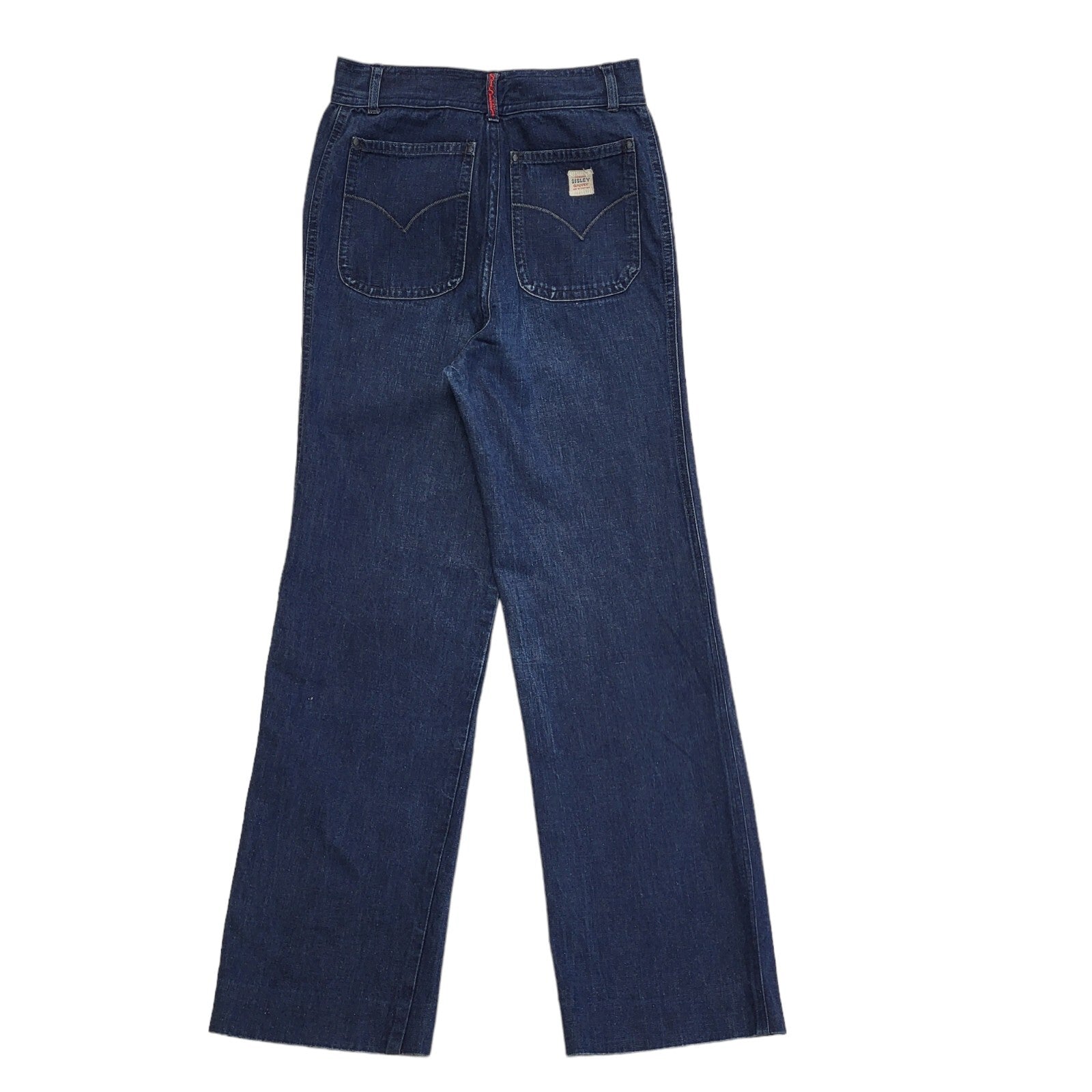 Sisley 90s Dark Blue Straight Denim Jeans Uk Women's Size 10 W28 L28