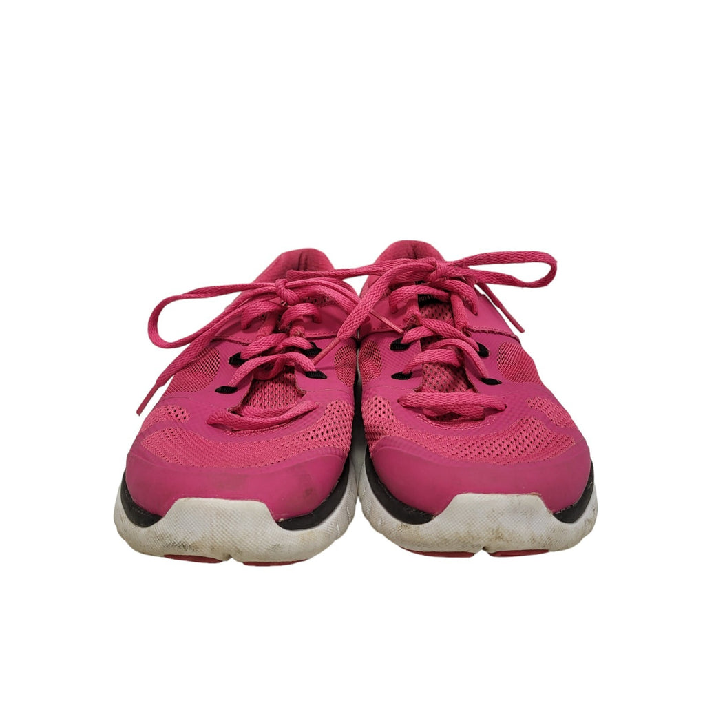 Nike Pink Lace Up Sports Gym Trainers Women's Uk Size 5 Eu 38