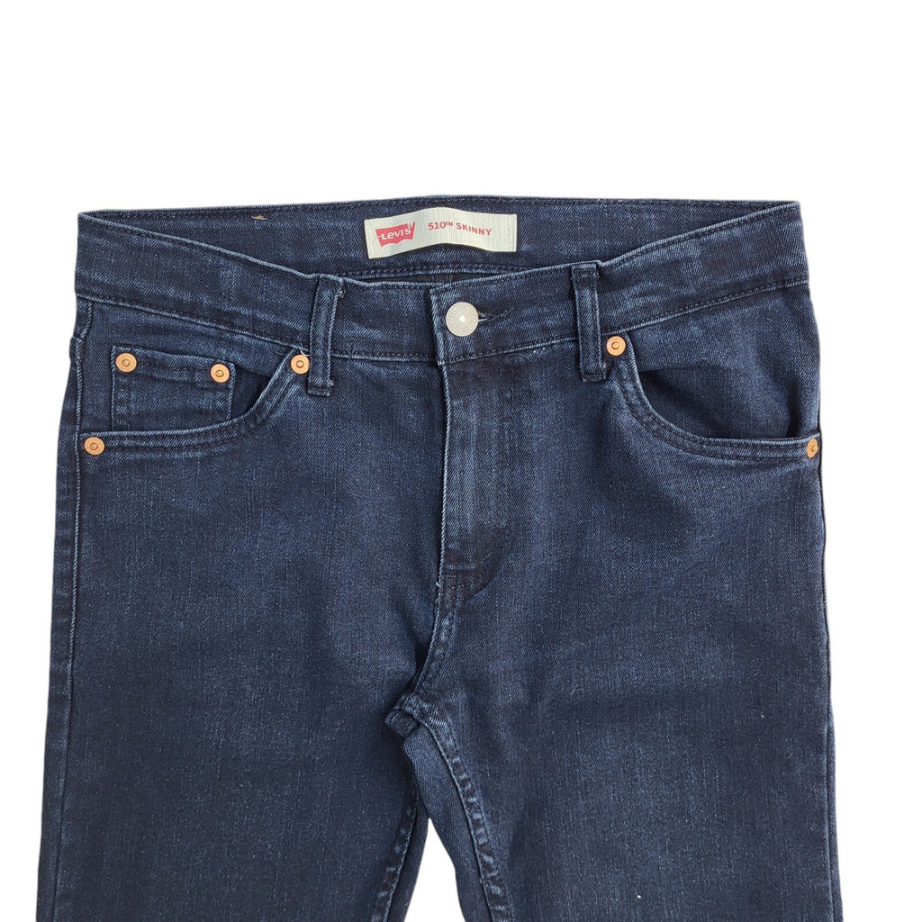 Levi's Vintage Y2K  Blue 510 Skinny Denim Jeans Girl's Age 14 Years W28 L31