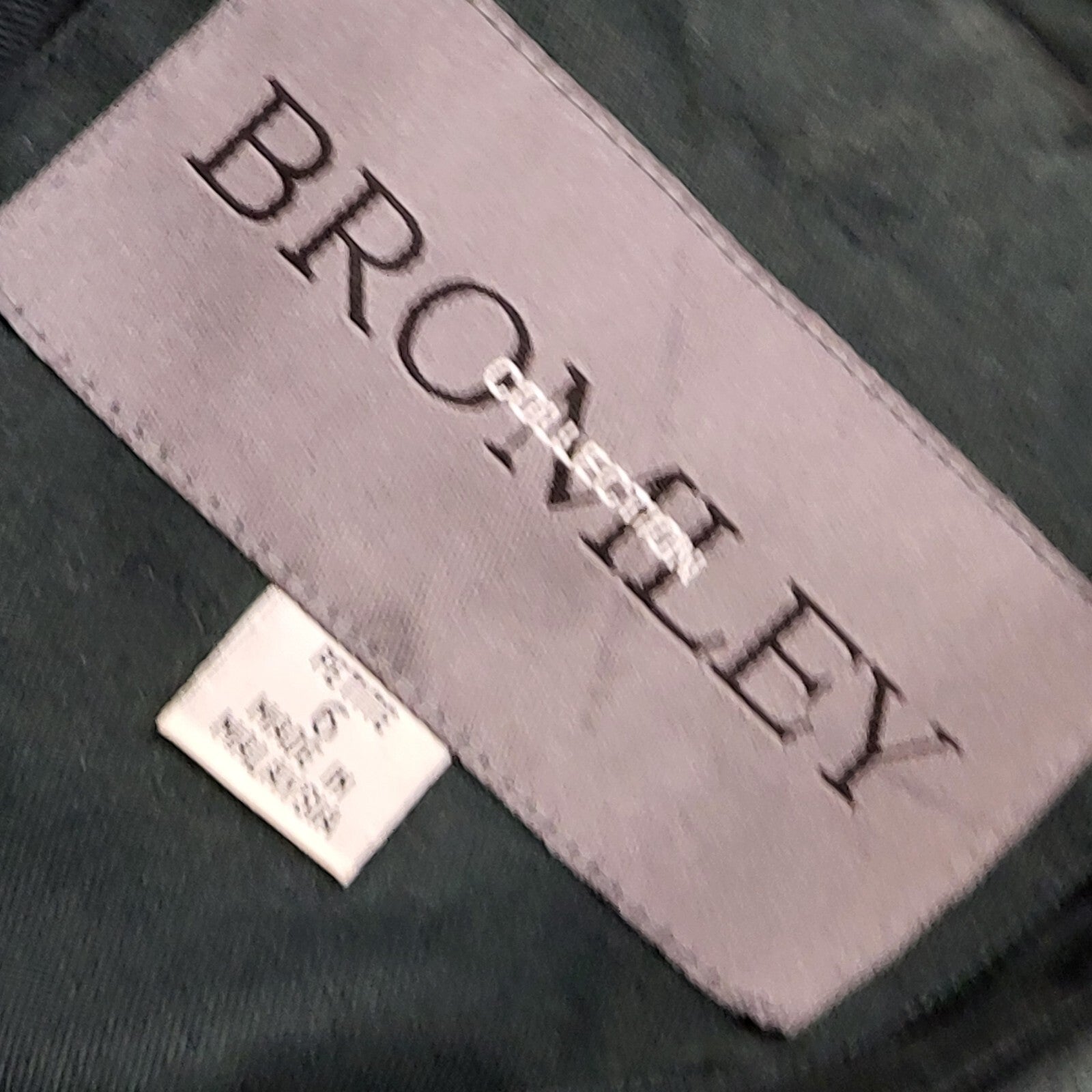 Bromley Vintage 90s Green Snap Fasten Overcoat Women's Size 6