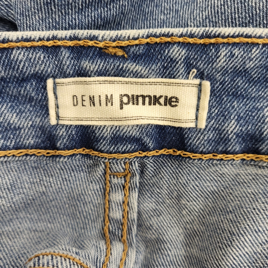 Pimkie Blue Flared Denim Jeans Women's Size 10-12 W28-30 L30