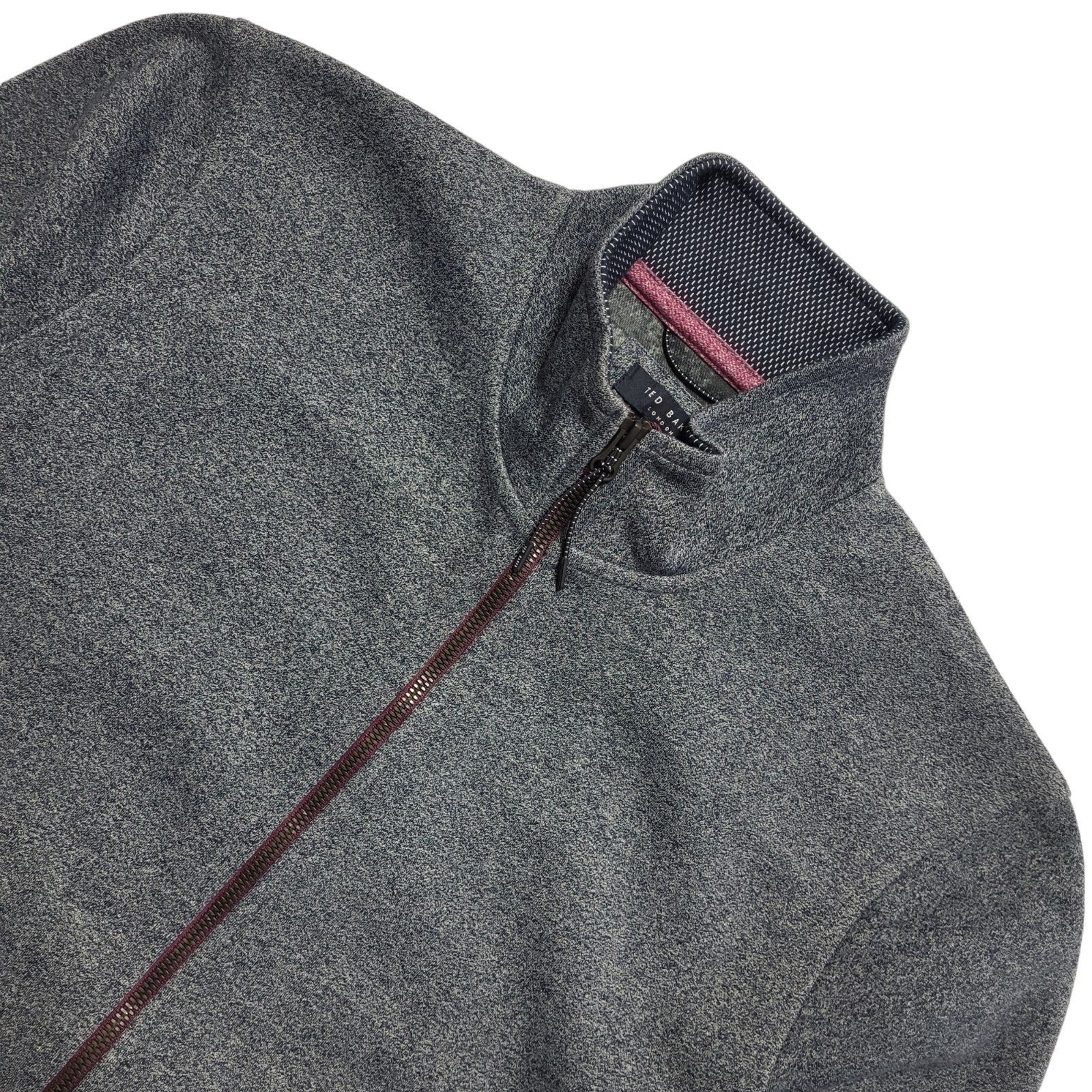 Ted Baker Blue Zipped Jacket Uk Men's Size Large