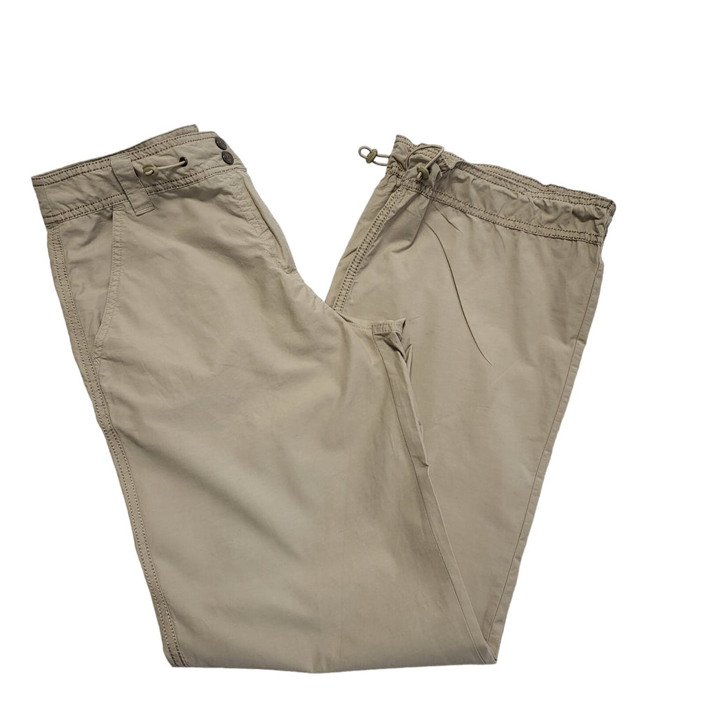Next Vintage Y2K Beige Straight Leg Trousers Womens Size 12 Long W31 L33
