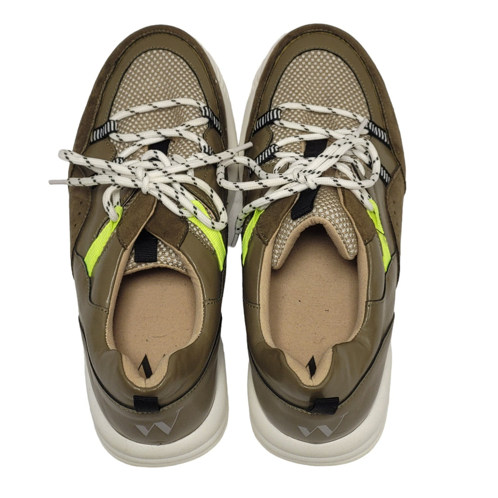 Vanessa Wu Brown Lace-up Sports Casual Trainers Uk Women's Size 7.5