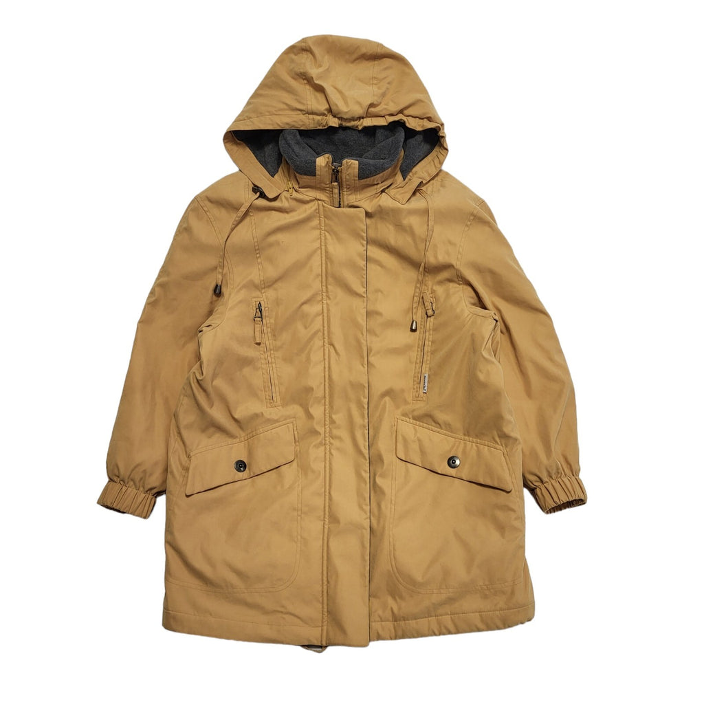 Marks & Spencer Sympa-tex Yellow Hooded Jacket Women's UK Size 12