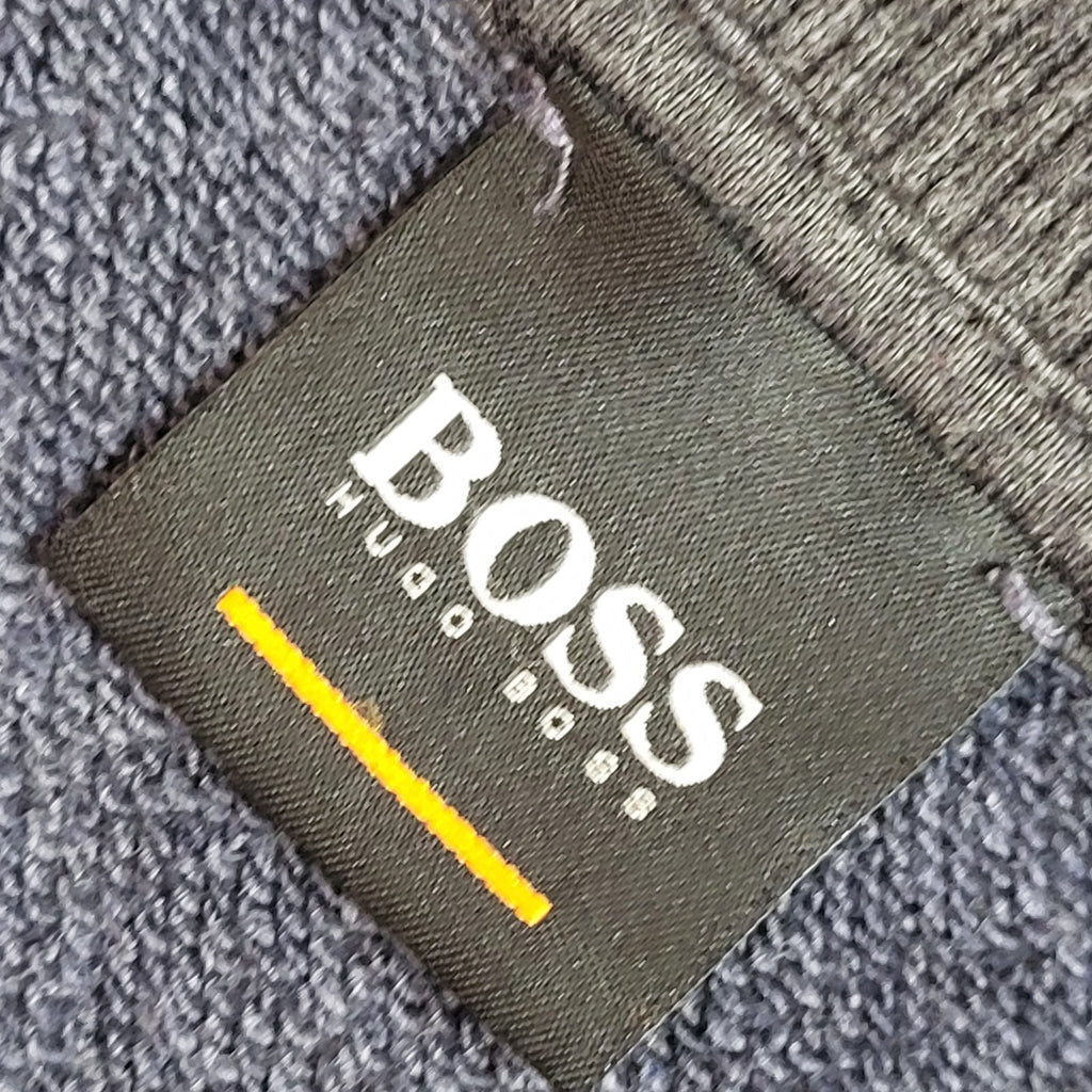 Hugo Boss Sweatshirt Blue & Grey Crew Neck Modern UK Men's Size M
