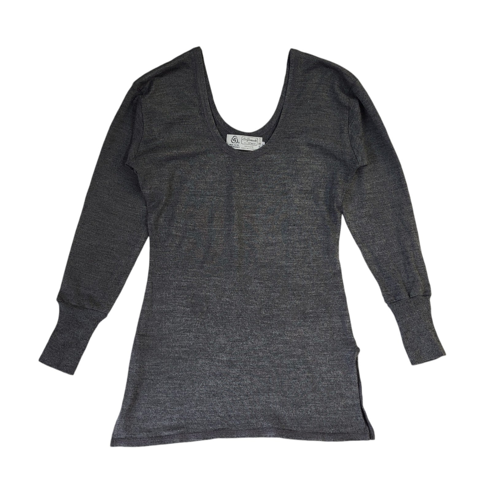 Le Grande Vintage 90's Grey Jumper UK Women's Size Medium