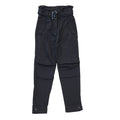 G-Star Raw Y2K Black Tapered Belted Trousers Womens UK6 W24 L24