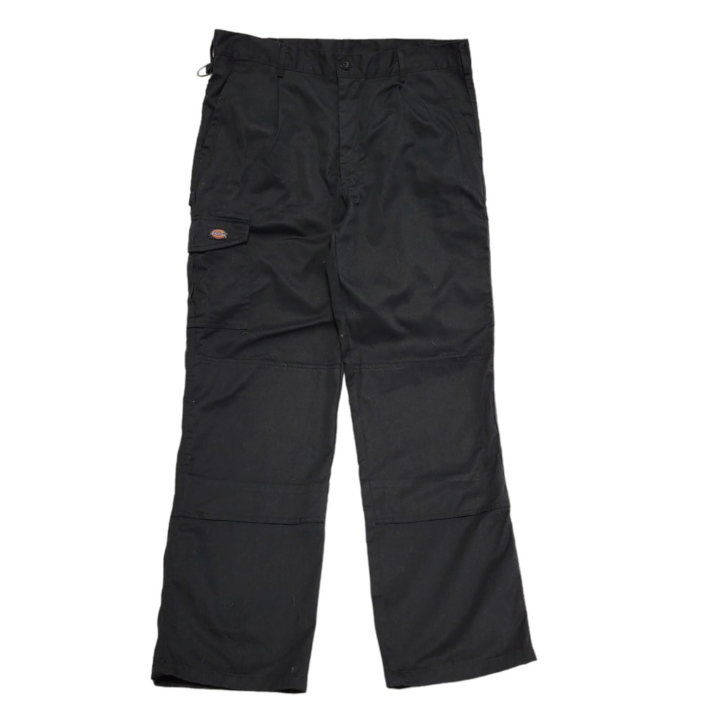 Dickies Black Straight Leg Workwear Trousers Men's Size XL W36 L32
