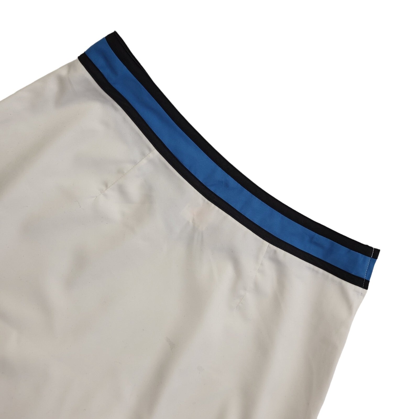 Adidas White Vintage 90's Short Sports Skirt Uk Women's Size 14 W32