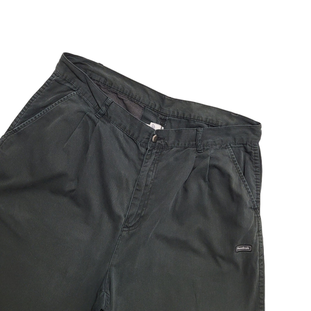 Reebok Golf Vintage 90's Black Sports Trousers Mens UK XL W36 L32
