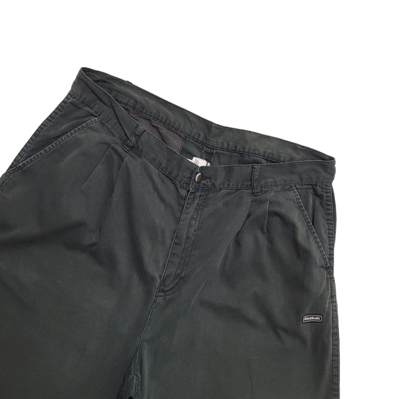 Reebok Golf Vintage 90's Black Sports Trousers Mens UK XL W36 L32