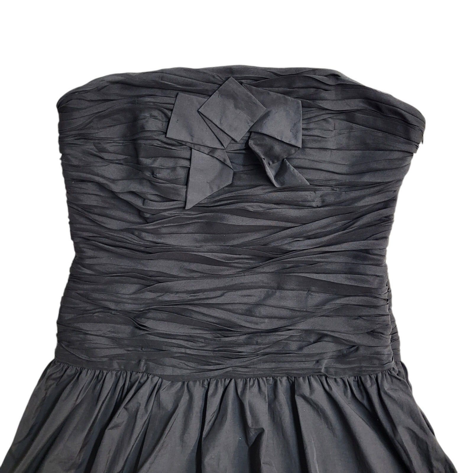 Whistles Vintage 90s Black Sleeveless Dress Uk Women's Size 12