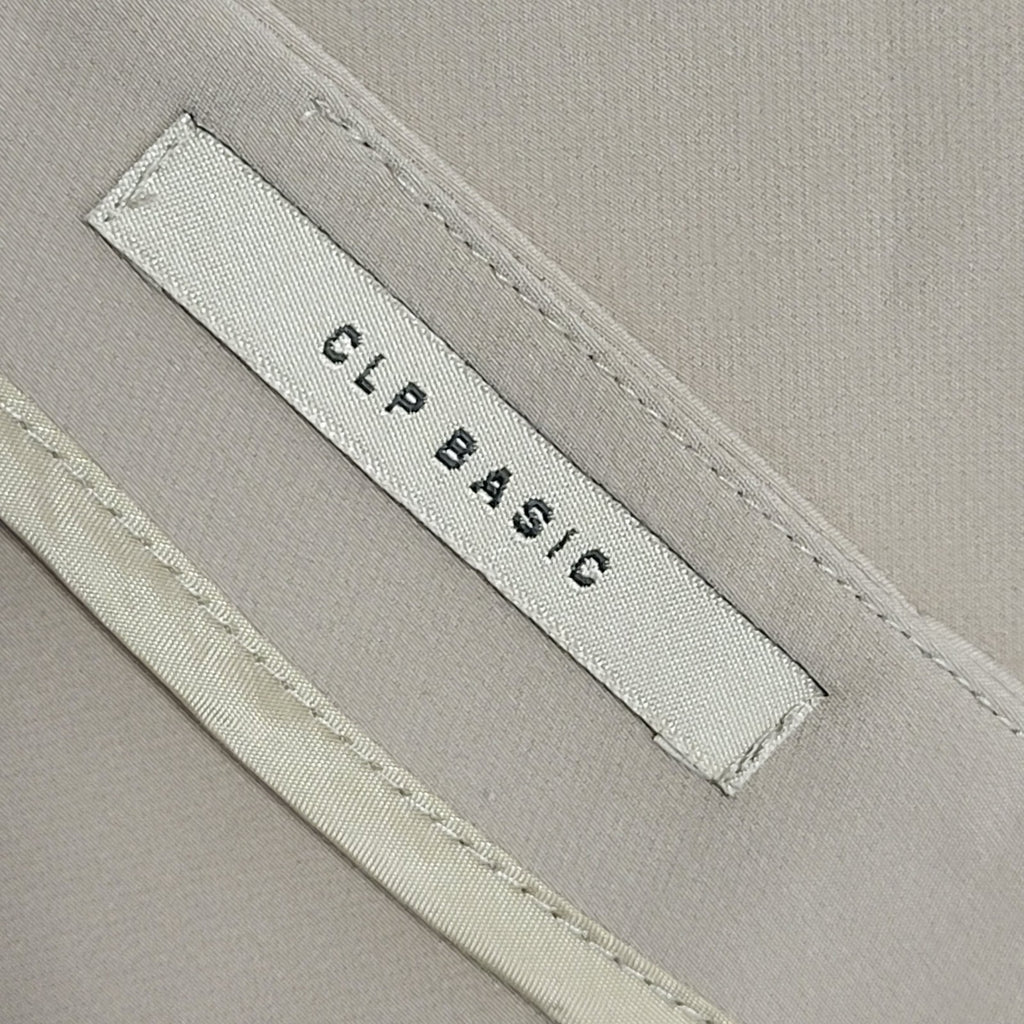 Clip Basic Beige Y2k Short Mini Skirt Uk Women's Size Small