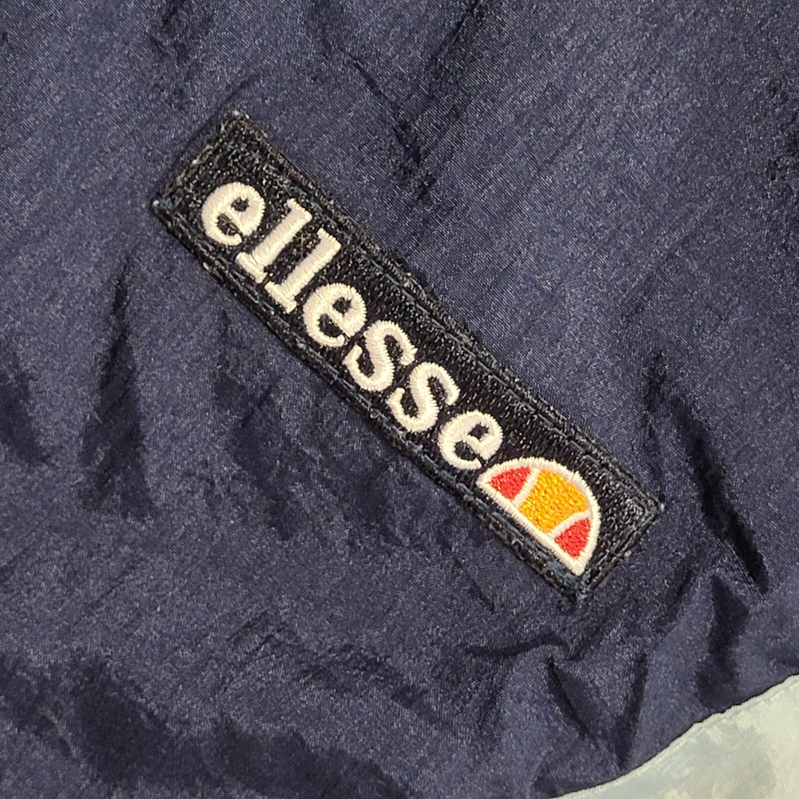 Ellesse Blue Vintage 90s Sports Shell Track Jacket Uk Men's Size Small