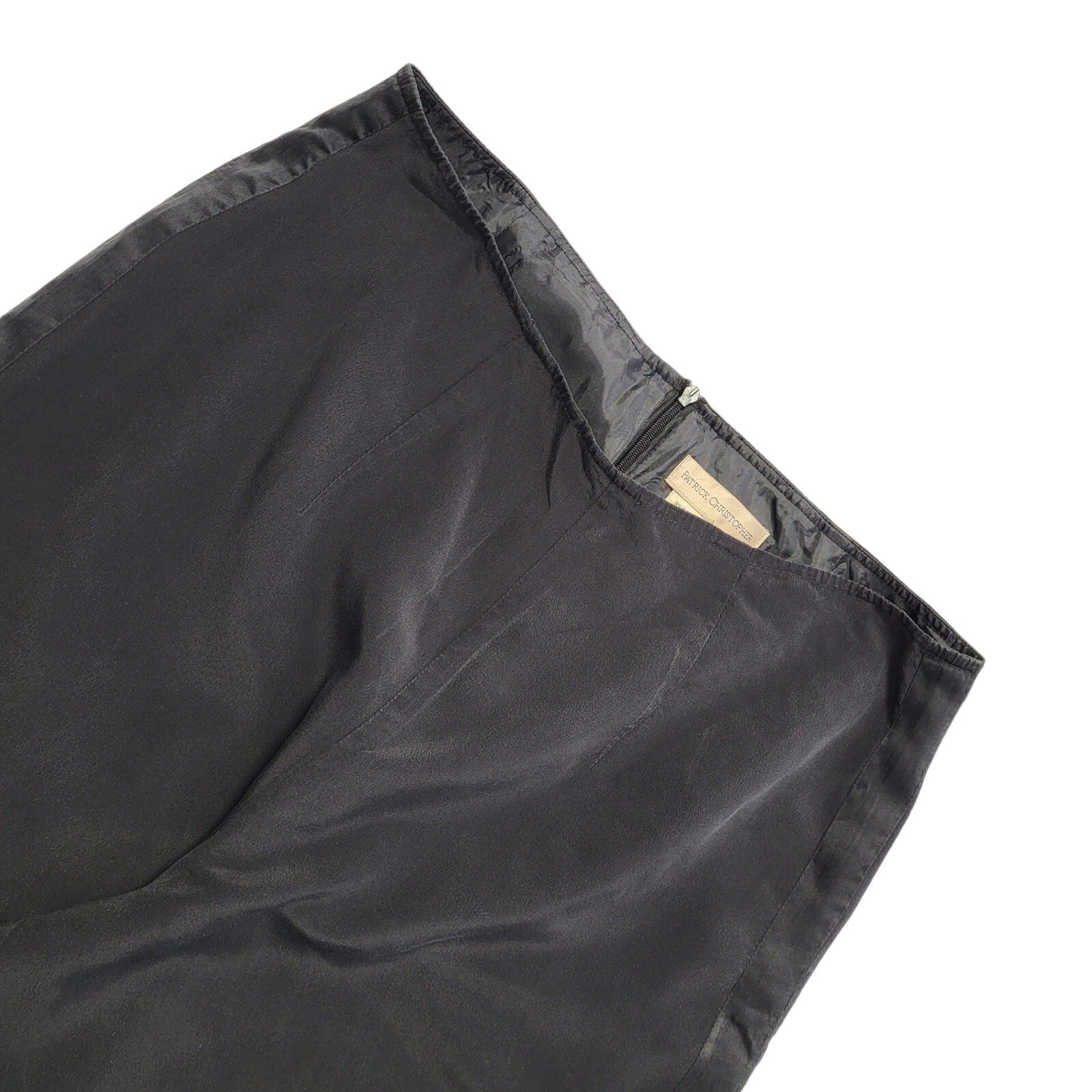 Patrick Christopher Vintage 90's Black Dress Trousers Uk Women's 10 W28 L30