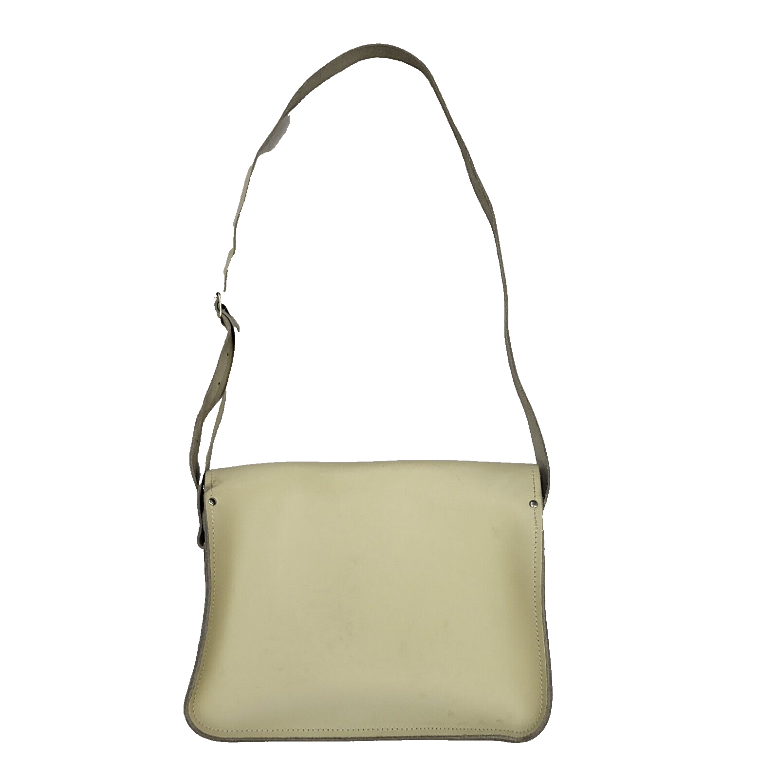 Zatchels Light Green Leather Pink Satchel Shoulder Bag Uk Women's 12" x 10"