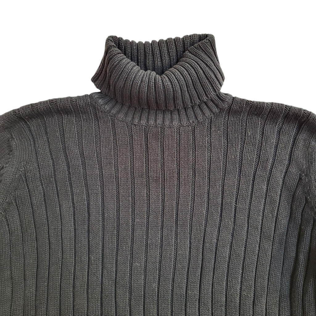 Marks and Spencer Roll Neck Black Vintage 90's Jumper UK Women's Size 18