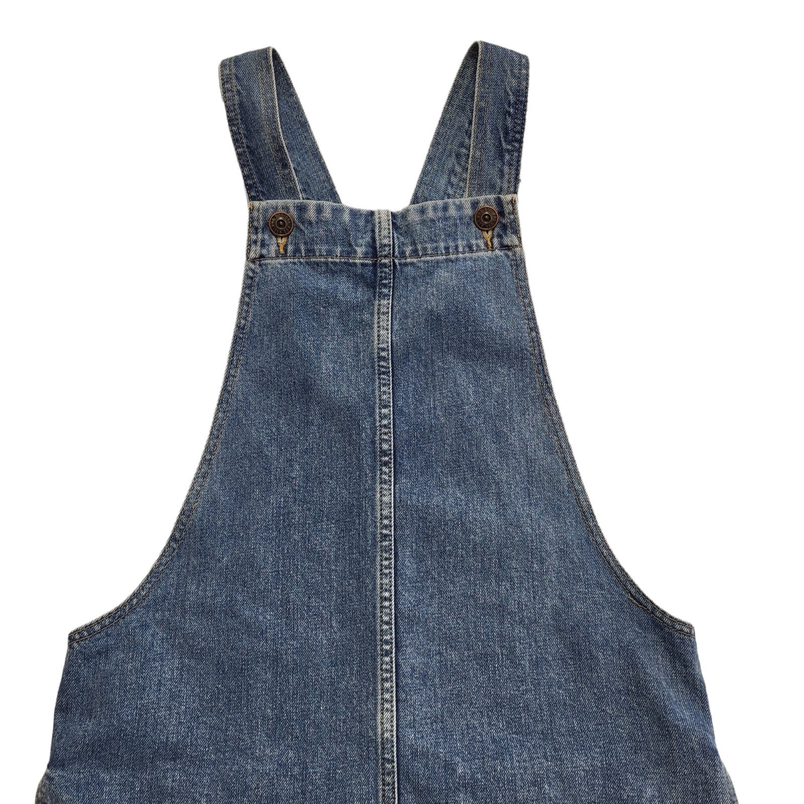 BDG Y2K Dark Blue Denim Dress Uk Women's Size S W26-32