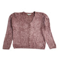 St Michael Vintage 90's Pink Knitted Cardigan UK Women's Size 8