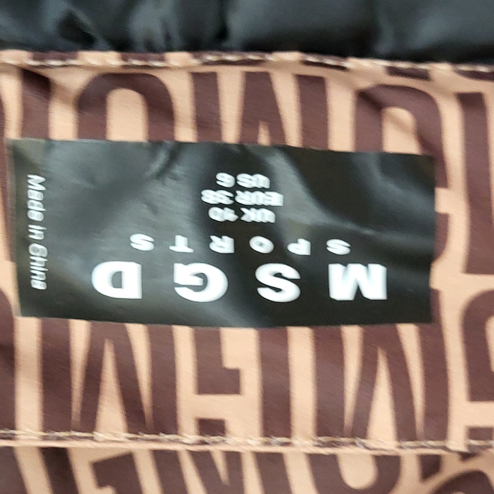 MSGD Sports Ski Trousers Brown Waterproof Uk Women's Size M 10 W28 L27 Bnwt