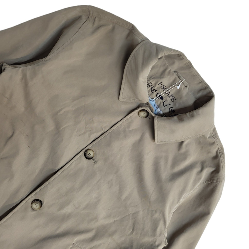 Greenwoods Escape Beige Outdoor Protection Coat UK Men's Size M BNWT
