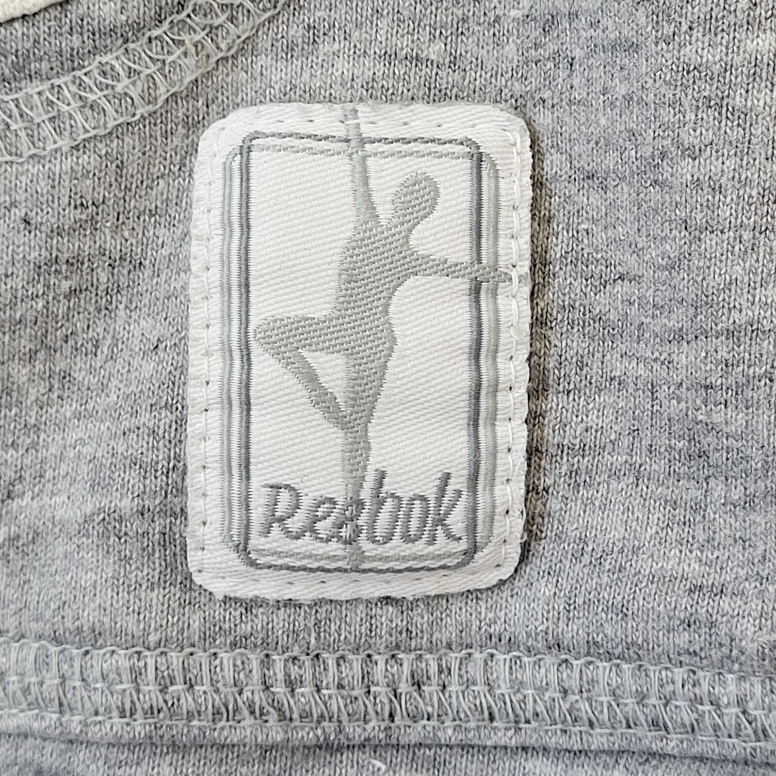 Reebok Y2K Vintage Grey V-Neck Hoodie Women's Size 12