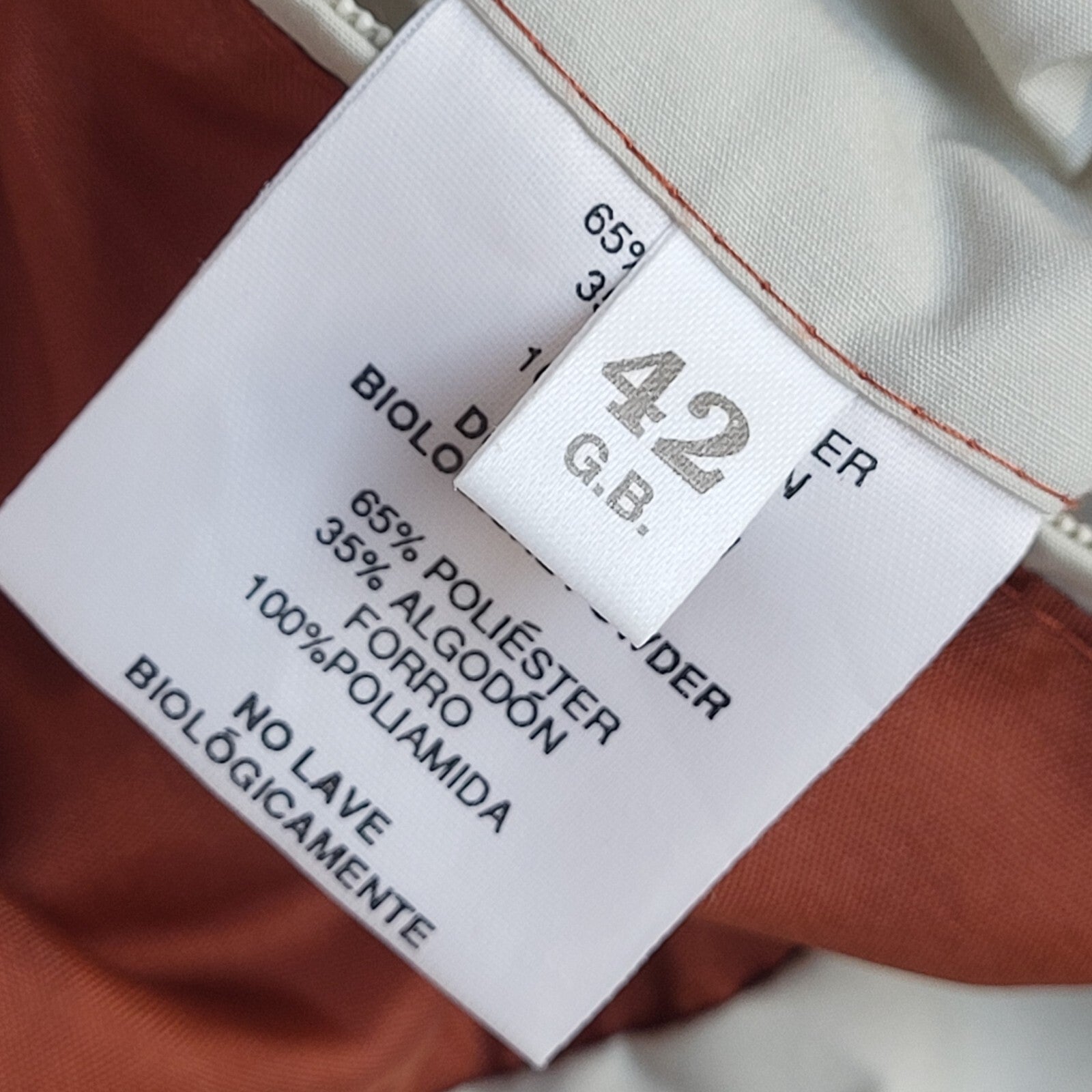 Dannimac Beige 90s Zip & Button Vintage Jacket Uk Men's Size L