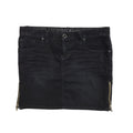 Guess Black Denim Mini Skirt Uk Women's Size 12 W30