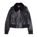 Allsaints Jacket Leather Y2k Dark Brown Zipped Uk Women's Size S